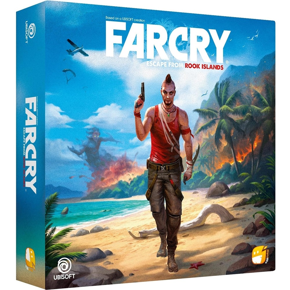 Funforge Far Cry Cooperative Combat Strategy Board Game - Escape from Rook